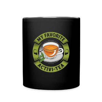 Hot Tea My Favorite Activi-Tea Chamomile Tea Lover - Full Colour Mug - black - Front