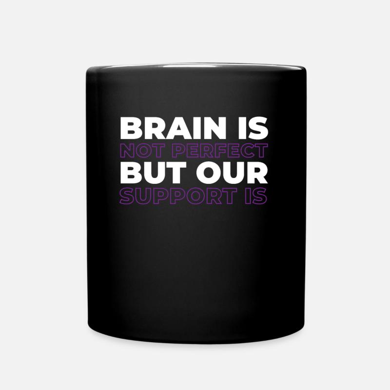 Alzheimer Funny Alzheimers Awareness - Tasse einfarbig - Schwarz