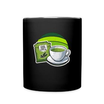 Hot Tea Earl Grey Girlie Coffee Lover Hot Drinks - Full Colour Mug - black - Front