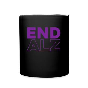 Alzheimer Endalz - Tasse einfarbig - Schwarz - Vorne