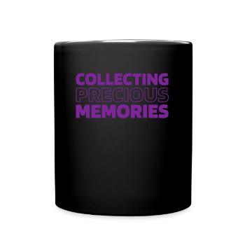 Alzheimer Alzheimers Support - Tasse einfarbig - Schwarz - Vorne
