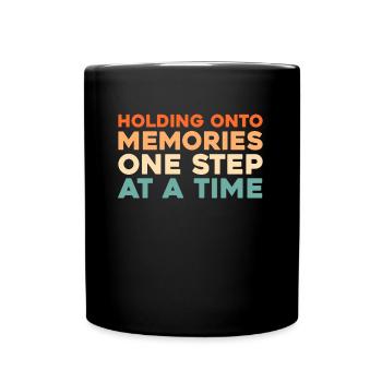 Alzheimer Soutien à la maladie d’Alzheimer - Mug uni - noir - Devant