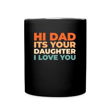 Fille Alzheimer Soutien à la maladie d’Alzheimer - Mug uni - noir - Devant