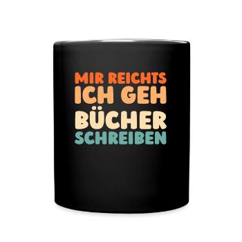 Writer Author - Full Colour Mug - black - Front