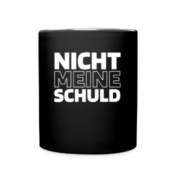 L’humour noir n’est pas de ma faute - Mug uni - noir - Devant