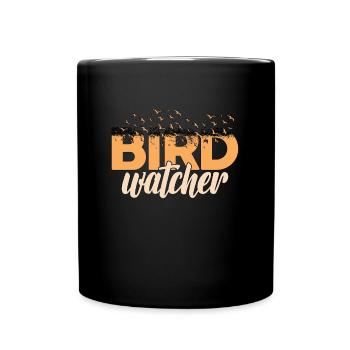 Observation des oiseaux Ornithologue Zoologiste - Mug uni - noir - Devant