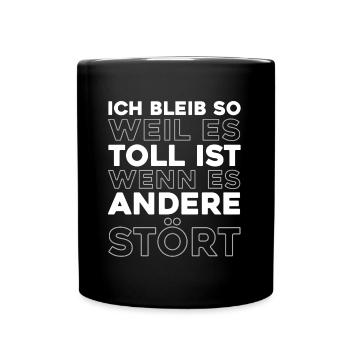 Black humor - Full Colour Mug - black - Front