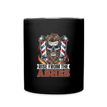 Barber Barbershop - Full Colour Mug - black - Front