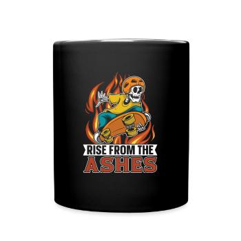 Skateboard Skater - Mug uni - noir - Devant