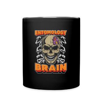 Entomologie Entomologiste Crâne d’Insecte - Mug uni - noir - Devant