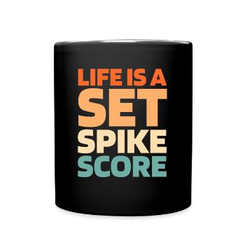 Volleyball Volleyball Players - Full Colour Mug - black - Front