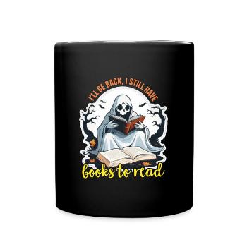 Book Editor I'll Be Back I Still Journalist Editor - Tasse einfarbig - Schwarz - Vorne