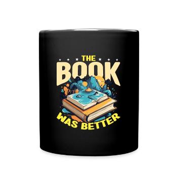 Book Editor The Book Was Better English Teacher - Tasse einfarbig - Schwarz - Vorne