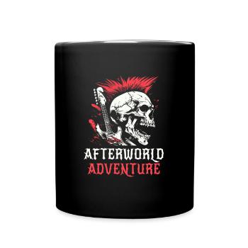 Guitare électrique Guitare électrique Crâne - Mug uni - noir - Devant