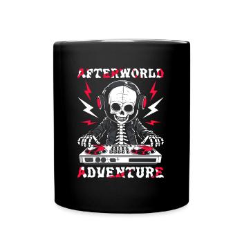 Ingénieur du son Ingénieur du son Skeleton - Mug uni - noir - Devant