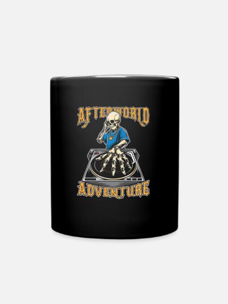 Techno Raver Afterworld Adventure - Tasse einfarbig - Schwarz