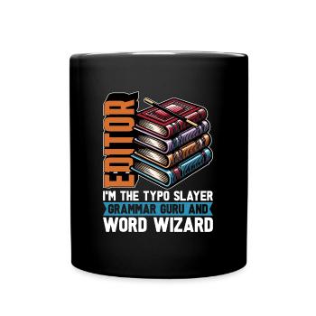 Book Editor I'm The Typo Slayer English Teacher - Full Colour Mug - black - Front