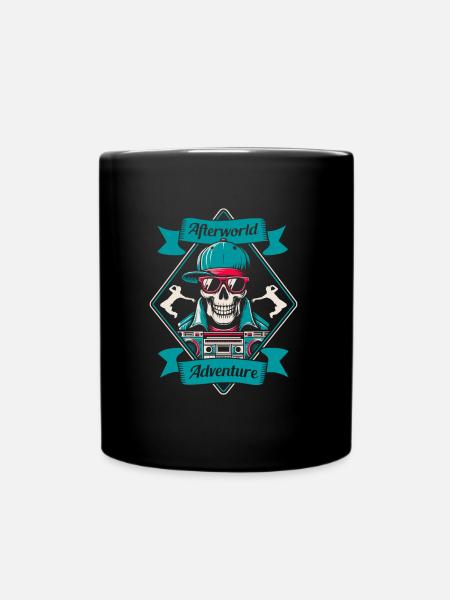 Breakdance Breakdancer Breakdance Crâne - Mug uni - noir