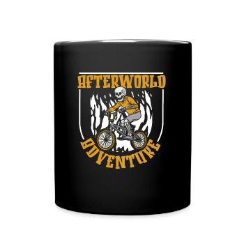 Bmx Bmx Biker Skeleton Afterworld Adventure - Full Colour Mug - black - Front