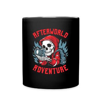 Photographer Photography Camera Skeleton - Full Colour Mug - black - Front