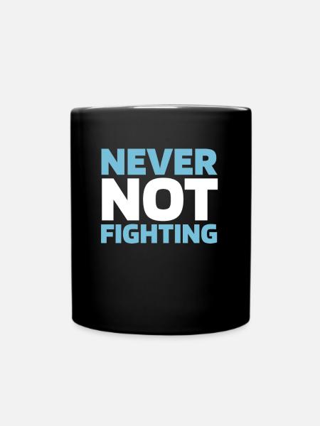 Judoka - Tasse einfarbig - Schwarz