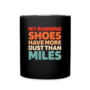 Schwarzer Humor Funny Quote Saying - Tasse einfarbig - Schwarz - Vorne
