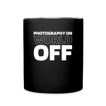 Photographer Photography Camera - Full Colour Mug - black - Front