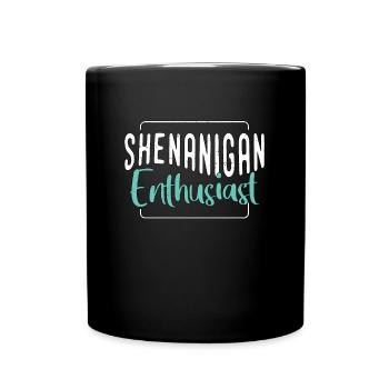 Events Coordinator Shenanigan Enthusiast Organizer - Tasse einfarbig - Schwarz - Vorne