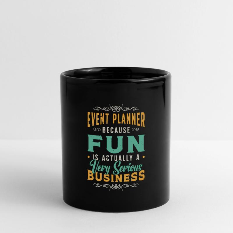 Events Coordinator Event Planner Because Planning Full Colour Mug