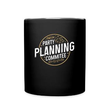 Events Coordinator Party Planning Event Manager - Tasse einfarbig - Schwarz - Vorne