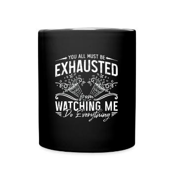 Events Coordinator You All Must Be Wedding Planner - Tasse einfarbig - Schwarz - Vorne
