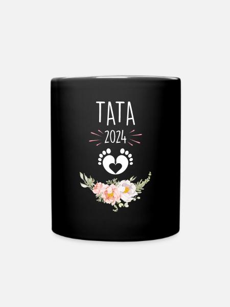 Ma Future Tata D'Amour Annonce Grossesse 2024 - Mug uni - noir
