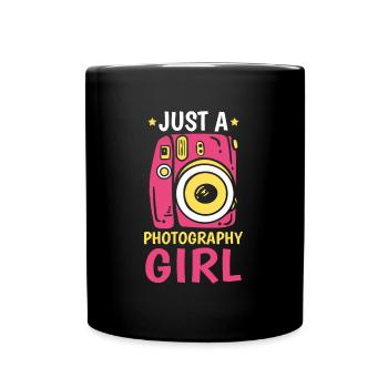 Photographer Photography Camera - Full Colour Mug - black - Front