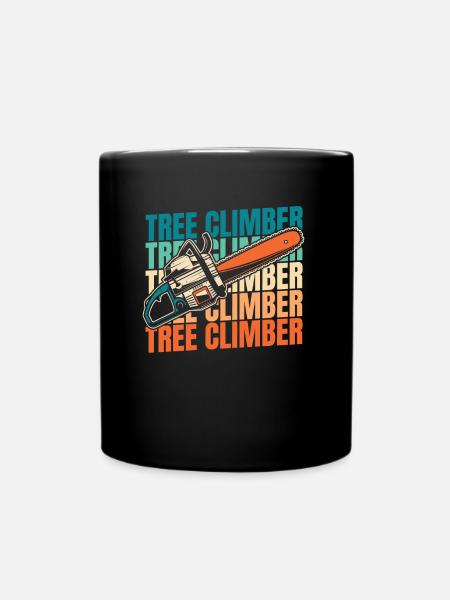 Baumpfleger Baumkletterer Arboriste - Mug uni - noir