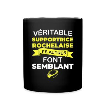 A true supporter of La Rochelle The others - Full Colour Mug - black - Front