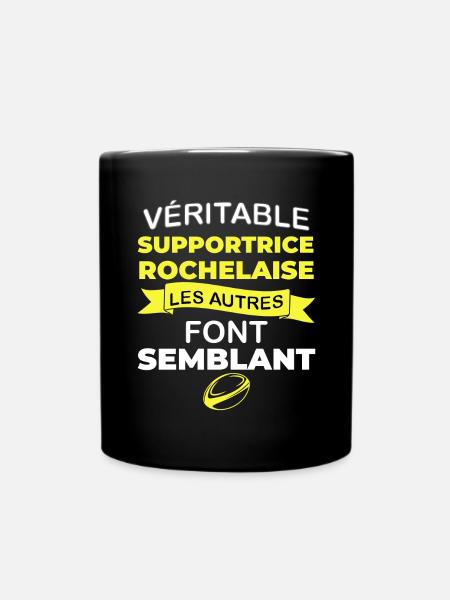 Véritable Supportrice Rochelaise Les Autres - Mug uni - noir