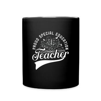 Health Educator Proud Special Education Instructor - Full Colour Mug - black - Front