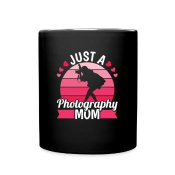 Fotograf Fotografie Kamera - Tasse einfarbig - Schwarz - Vorne