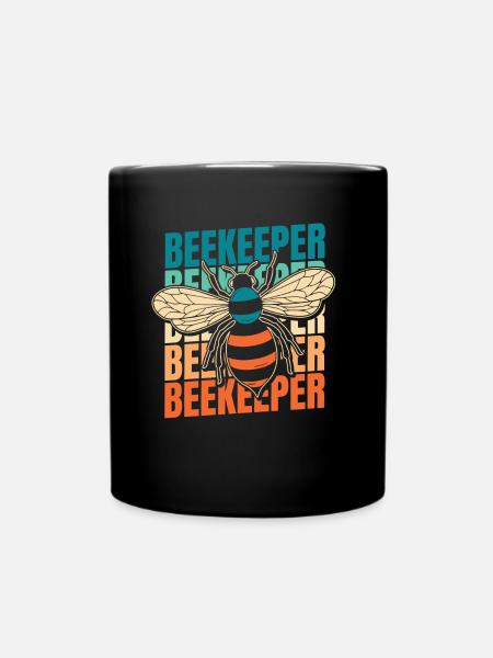 Imker Bienenzüchter - Tasse einfarbig - Schwarz
