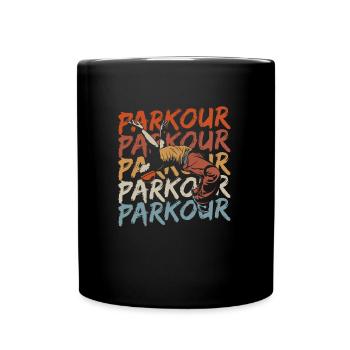 Parkour - Full Colour Mug - black - Front