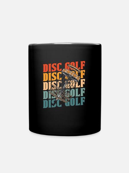 Frisbee Golf Disc Golf - Tasse einfarbig - Schwarz