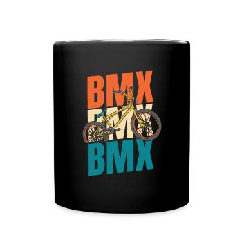 Bmx Bmx Biker - Full Colour Mug - black - Front