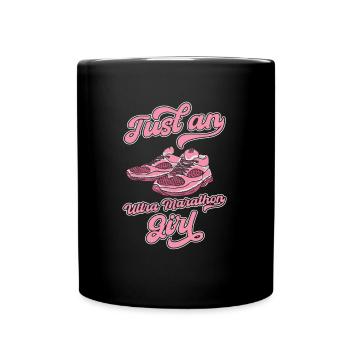 Ultramarathon juste une fille d’ultra-marathon - Mug uni - noir - Devant