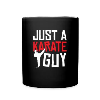Le karaté n’est qu’un karaté - Mug uni - noir - Devant