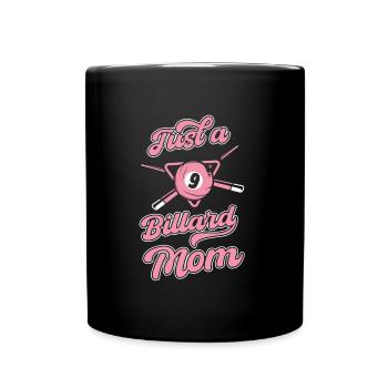 Billard Just A Billiard Mom - Mug uni - noir - Devant