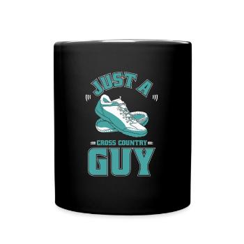 Xc Runner Course de cross-country - Mug uni - noir - Devant