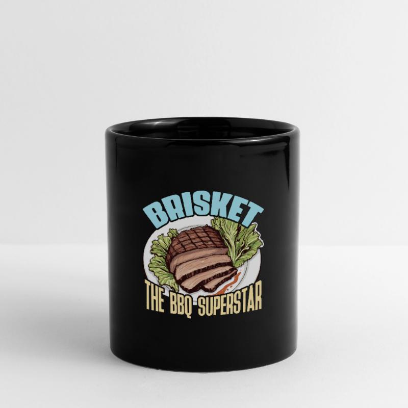 Poitrine de bœuf Le BBQ Viande grillée Barbecue Mug uni