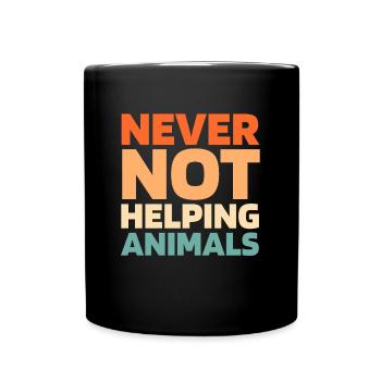 Veterinarian Veterinarian - Full Colour Mug - black - Front