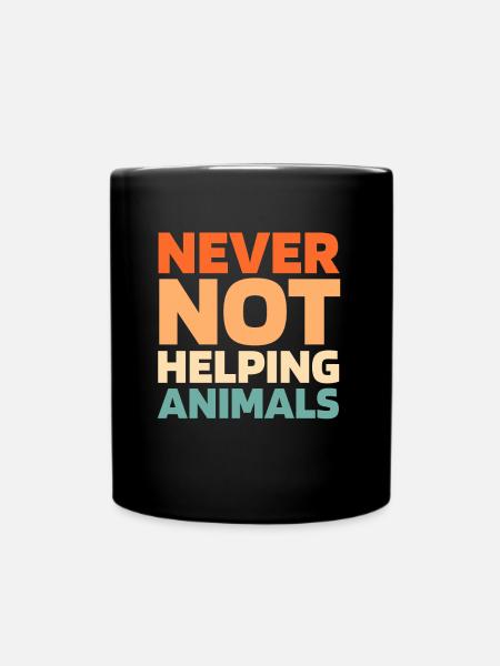 Tierarzt Veterinär - Tasse einfarbig - Schwarz