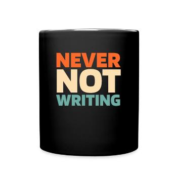 Writer Author - Full Colour Mug - black - Front